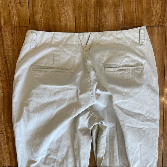 COLUMBIA Women’s Tan Straight Leg Utility Pants Cotton Size 4 - Picture 10 of 12